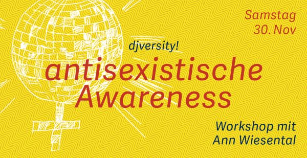 Workshop »antisexistische Awareness« / 30.11.2019 @ Charles Bronson